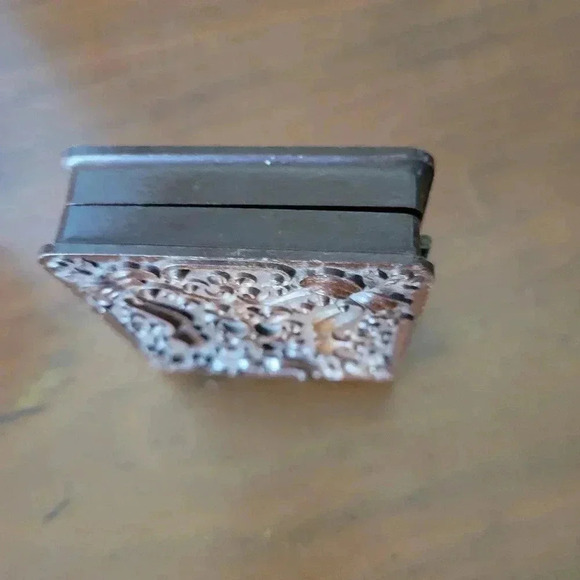 Antique Early Bakelite Double Frame  in Folding Travel Case - Picture 8 of 8